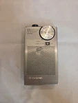 Vintage Sanyo Rom 6800 Portable Radio W/digital Clock Suede Case Ex Condition Used. Price: $49.99.