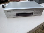 Toshiba V-241UK Vhs Vcr Cassette Recorder Videoplus Remote Stge Used. Price: $54.95.