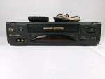 Philips Magnavox VRX363AT01 4 Head Hi-fi Vcr Remote & Rf Cable Tested Power On Used. Price: $75.00.