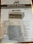Jvc BR-7700U BR7700U Repair Service Manual & Owners 4374 5721 *original** Very. Price: $27.99.