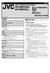 HR-S6970AG HR-S6970AJ Vcr Owners Instruction Manual Reprint New. Price: $22.24.
