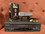 Daewoo DV-T5DN Vhs Vcr Player 4-HEAD Hi-fi + Remote Av Cables Godfather Used. Price: $109.00.