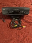 Jvc Pro-cision 19U Head Vcr HR-VP59U With Remote & Cables (tested) Used. Price: $70.00.