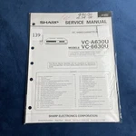 Sharp VC-A630U VC-6630U Video Cassette Recorder Service Manual. Good. Price: $10.40.