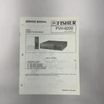 Fisher Service Manual FVH-6200 Video Cassette Recorder WM-22683 June 88 Very. Price: $19.99.