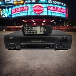 Jvc HR-S5400U Super Vhs Pro-cision 19U Head Vcr W/ Remote. Excellent Condition Used. Price: $199.00.