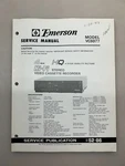 Emerson VCS977 Original Service Manual Free Shipping Good. Price: $14.00.