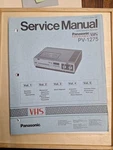 Panasonic Omnivision PV-1275 Vhs Owners Manual Operation Instructions Brand. Price: $55.00.
