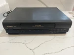 Quasar VHQ730 Vcr 4-HEAD Video Cassette Recorder Vhs Player No Remote Used. Price: $20.00.