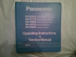 Panasonic NV-8200, NV-8170, NV-A800, NV-A810, NV-A820 Factory Service Manuals Good. Price: $6.00.