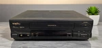 Vintage Magnavox VRU442AT01 Vhs Vcr 4-HEAD Hi-fi Plus+ Untested Used. Price: $55.00.