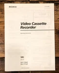 Sony SLV-770HF SLV-771HF Vcr Owners / User Manual *original* Unspecified. Price: $24.97.