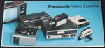 Panasonic Video Systems Catalogue -1977, U-vision, Omnivision, Cassette, U-matic Very. Price: $19.95.
