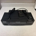 Sylvania 4 Head Hi-fi Vcr Model 6260VE W/remote & Rf Cable Used. Price: $64.99.