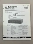 Emerson VCS977A Original Service Manual Free Shipping Good. Price: $14.00.
