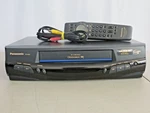 Panasonic Blue Line Omnivision 4-HEAD PV-8401 Vcr + Plus Remote Av Tested Used. Price: $59.99.