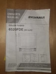 Sylvania 6520FDE Color Tv Dvd Combo Inch Owners Manual Only Acceptable. Price: $7.99.
