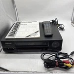 Magnavox VRT562 Record Hifi Stereo Vcr Plus+ Vhs Player W Remote As For Parts. Price: $18.50.