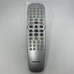 Philips Dvd/vcr DVP3345V Player Remote Control, Silver Black Tested And Works Used. Price: $18.88.