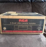 Rca VR525 4 Head Vcr Plus Player Original Packaging Used. Price: $100.00.