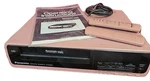 Rare Vintage Pink Panasonic Omnivision Vhs Vcr PV-2700W W/ Remote For Parts Used. Price: $199.99.
