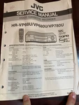 Jvc HR-VP68U HR-VP680U HR-VP780U Repair Service Manual From The Usa **original** Very. Price: $28.99.