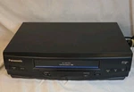 Vintage Panasonic PV-V4030S 4-HEAD Omnivision Blue Line Vcr Working No Remote Used. Price: $78.55.