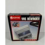 Kinyo Vhs Rewinder With Fast Forward Model UV-512 Unused Open. Price: $49.99.