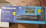 Panasonic PV-9450 Hi-fi Stereo Omnivision 4-HEAD Vhs Video Cassette Recorder New. Price: $260.00.