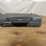 Philips VR620CAT21 4-HEAD Hi-fi Stereo Vhs Vcr Player Recorder Front Av Tested Used. Price: $35.20.