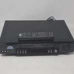 Sony Vcr Plus+ Vhs Player With Remote Control & Av Cord SLV-789HF Tested Used. Price: $92.95.
