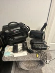Panasonic Palmcorder Iq, Vhs-c With Charger, Battery, Cords, Remote. No Power. For. Price: $50.00.