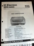 Emerson VCP663 Repair Service Manual From The Usa **original** Very. Price: $19.99.