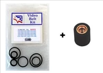 Belt Kit For Sanyo VCR-4010 VCR-4020 VCR-4025 VCR4590 VCR4650 VCR7200+ROLLER Brand. Price: $32.57.