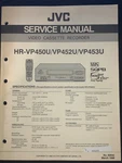 Jvc HR-VP450U HR-VP452U HR-VP453U Vhs Vcr Service Manual Original Good. Price: $29.99.