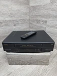Sanyo Mid Mount VHR-5416 Head Vcr Vhs Player Tested Works W/remote!! Used. Price: $54.00.
