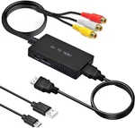 Rca To Hdmi Converter Analog Composite Adapter For Ps 1 2 3 Stb Xbox Vhs Vcr Dvd New. Price: $11.99.