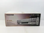 New Toshiba W-525 Super Vhs 4 Head Hifi Stereo Vcr Player Open Box. Price: $249.99.