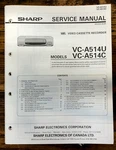 Sharp VC-A514U -A514C Vcr Service Manual *original* Unspecified. Price: $14.97.