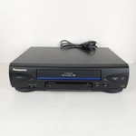 Panasonic PV-V4022 Vcr Vhs Player Blue Line Head Omnivision Tested No Remote Used. Price: $99.99.