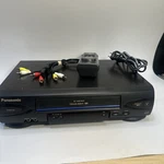 Panasonic PV-V4022-A Blue Line 4-HEAD Omnivision Vhs Vcr W/oem Remote Tested Used. Price: $79.97.