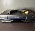 Panasonic PV-V4520 Omnivision Vcr Player Hi-fi Vhs W/ Remote Made In Japan Used. Price: $76.00.
