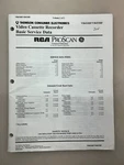 Rca VR652HF VR653HF Original Service Manual Free Shipping Good. Price: $14.00.