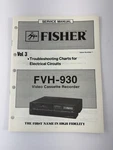 Fisher Service Manual FVH-930 Vol Issue No WM-17091 June 86 Very. Price: $19.99.