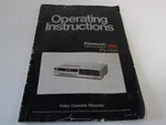 Panasonic PV-1540 Vhs Vcr Recorder Omnivision Operating Instructions Manual Vtg Used. Price: $11.47.