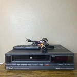 Funai Vcr Vhs Player SCC-500 Made In Japan 80S Tested New Belts Remote Cables Used. Price: $94.99.