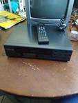 Magnavox VR1841AT01 4-HEAD Vhs Video Cassette Player Vcr. Tested &workg See Pics Used. Price: $42.00.