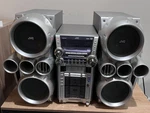 Jvc HX-GD8 Tower Of Power 550W Stereo System W/ Box -tested, Rare, Works Great Used. Price: $499.99.