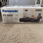 New Open Box Panasonic Omnivision Blue Line Vcr Head Vhs Player PV-8450. Price: $499.99.