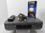 Sony SLV-662HF Hifi Stereo Vcr Vhs Player Recorder W/ Remote- Tested Bundle Used. Price: $125.00.